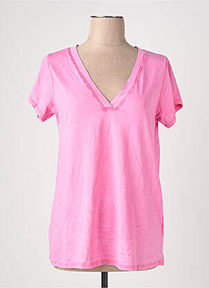 Tricou roz ZABAIONE femme