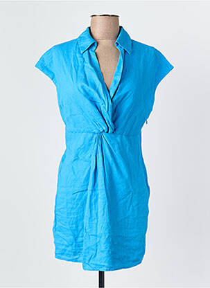 Rochie scurtă albastru MANGO femeie