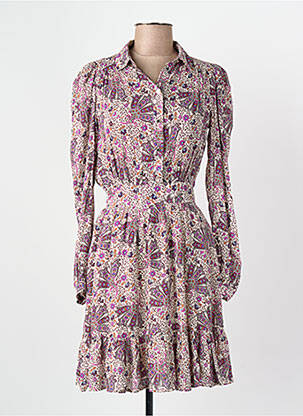 Rochie midi violet MORGAN femeie