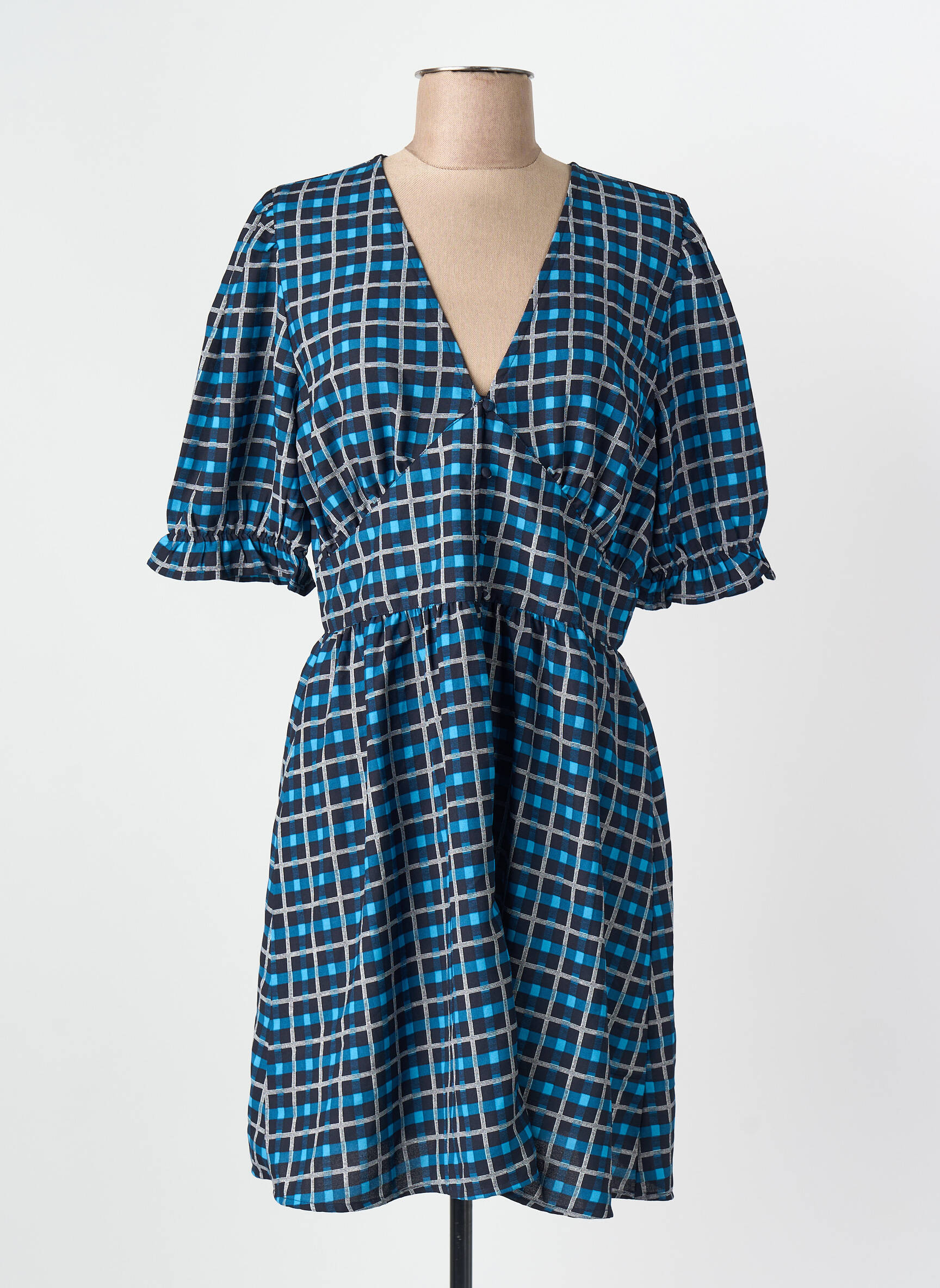 Rochie scurtă albastru JACQUELINE DE YONG femeie