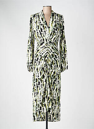Rochie lungă verde MANGO femeie