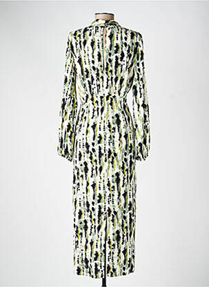 Rochie lungă verde MANGO femeie
