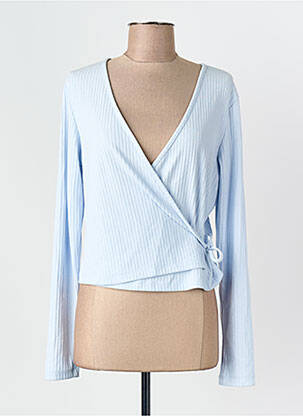 Cardigan petrecut albastru ONLY femeie