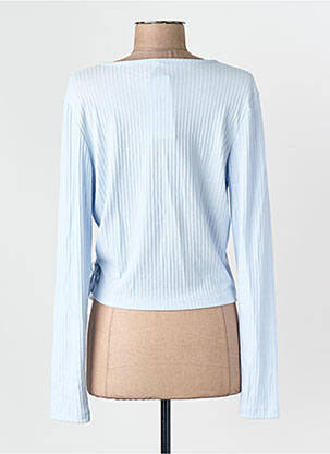 Cardigan petrecut albastru ONLY femeie
