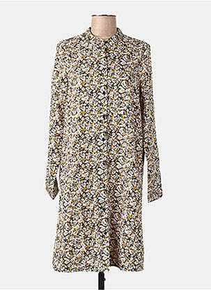 Rochie midi galben VERO MODA femeie