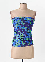 Top albastru NEON & NYLON femeie