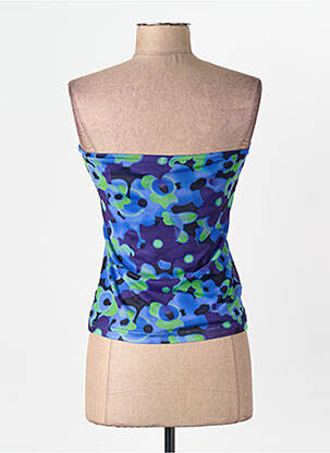 Top albastru NEON & NYLON femeie