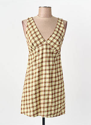 Rochie scurtă galben MOTEL femeie
