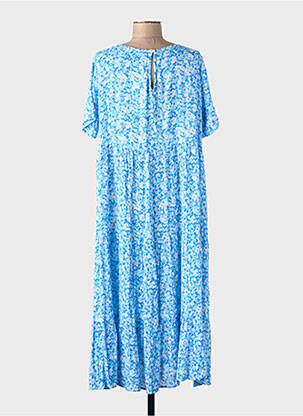 Rochie scurtă mâneci scurte mâneci scurte albastru ONLY femeie