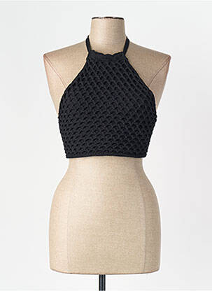 Top negru TALLY WEIJL femeie