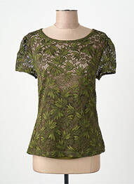 Tricou verde GUESS femeie