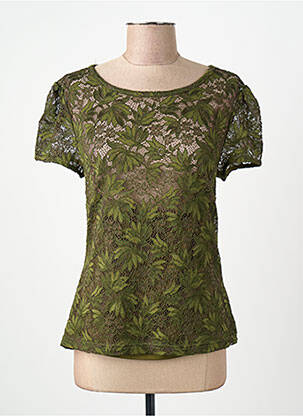 Tricou verde GUESS femeie