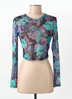 Tricou mâneci lungi mâneci lungi violet ONLY femeie
