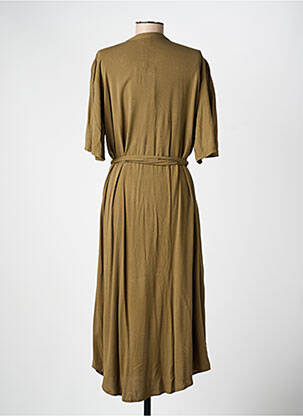 Rochie midi verde VERO MODA femeie