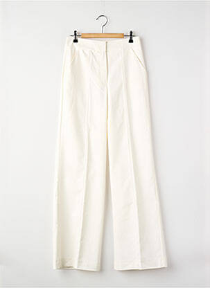 Pantalon drept alb YOUNG DESIGNERS femeie