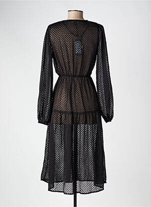 Rochie midi mâneci lungi mâneci lungi negru VERO MODA femeie