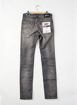Blugi cu croială slim gri TOMMY HILFIGER bărbat