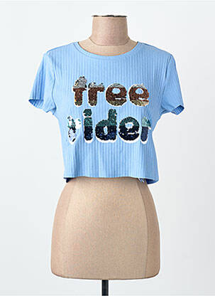 Tricou albastru ONLY femeie