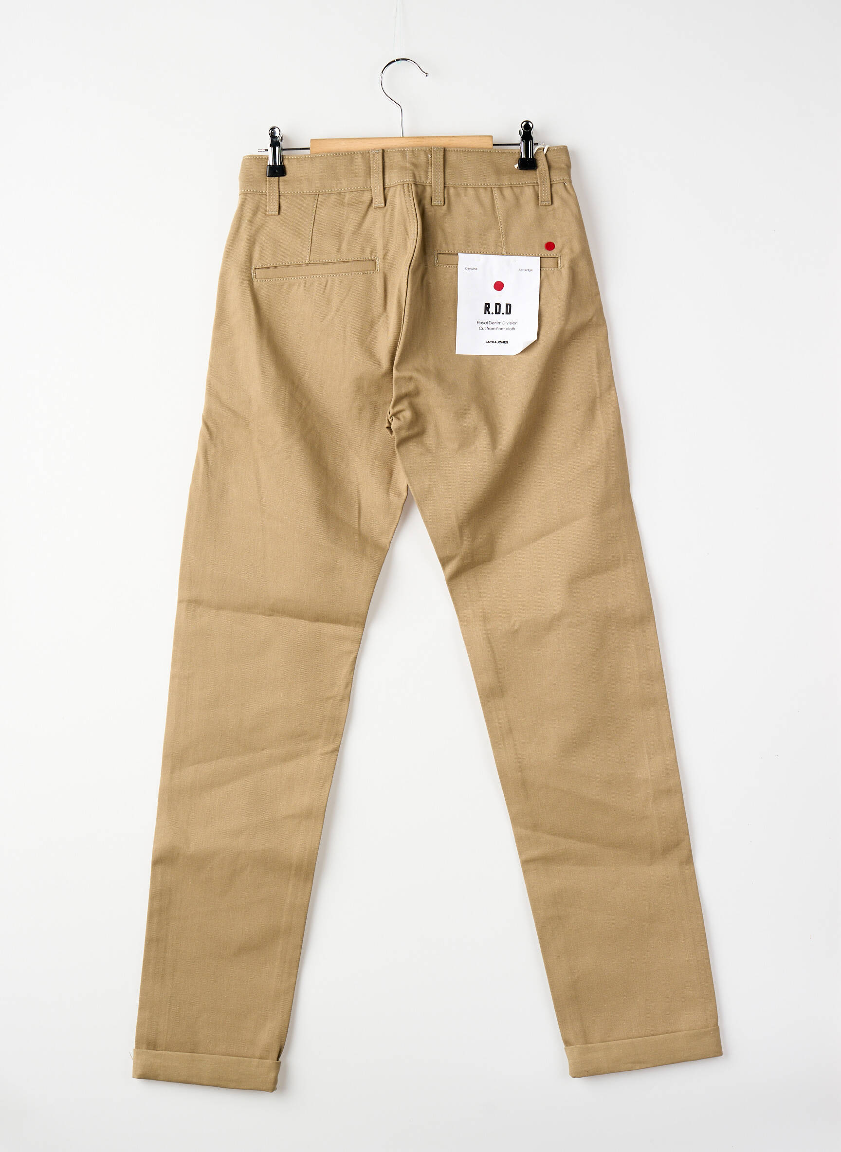 Pantalon drept roșu JACK & JONES bărbat