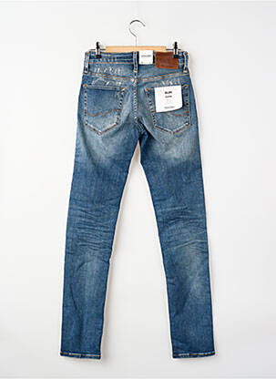 Blugi cu croială slim albastru JACK & JONES bărbat