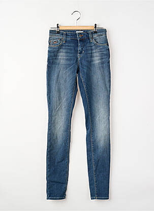 Blugi skinny conic albastru ONLY femeie