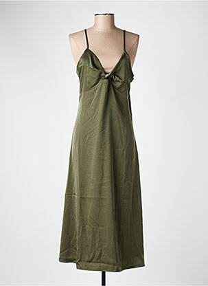 Rochie scurtă verde 24 COLOURS femeie