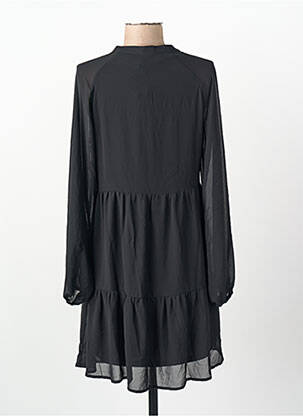 Rochie scurtă mâneci lungi mâneci lungi negru OBJECT femeie