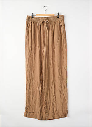 Pantalon larg maro OPUS femeie