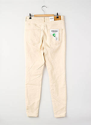 Blugi skinny bej VERO MODA femeie