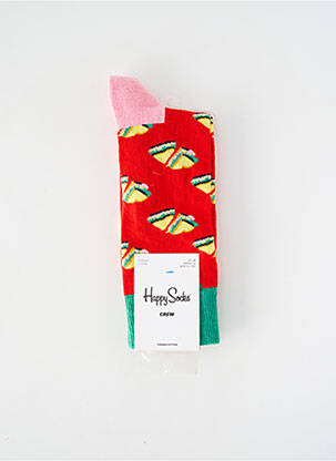 Șosete roșu HAPPY SOCKS bărbat