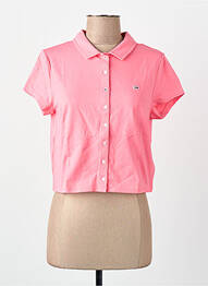 Polo roz TOMMY HILFIGER femeie