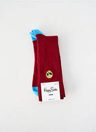 Șosete roșu HAPPY SOCKS bărbat