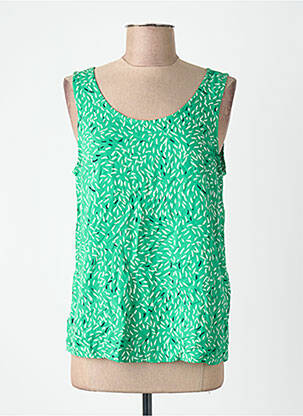 Bluză guler rotund verde VERO MODA femeie