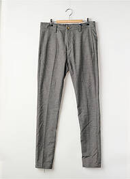 Pantalon drept gri PRIVATE BLUE bărbat
