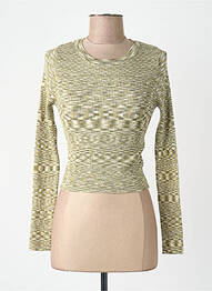 Tricou verde 24 COLOURS femeie