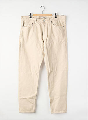 Pantalon drept bej MANGO bărbat