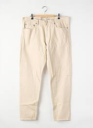 Pantalon drept bej MANGO bărbat