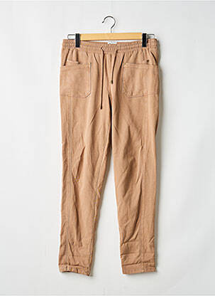 Pantalon larg bej SUMMUM femeie