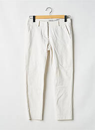 Pantalon chino alb SUMMUM femeie