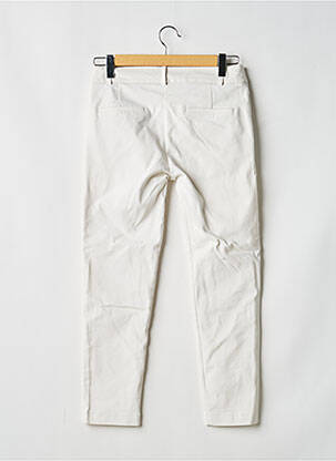 Pantalon chino alb SUMMUM femeie