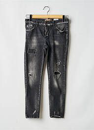 Blugi boyfriend gri BANDITAS FROM MARSEILLE femeie