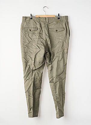 Pantalon slim verde MANGO bărbat