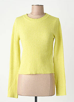Pulover galben VERO MODA femeie