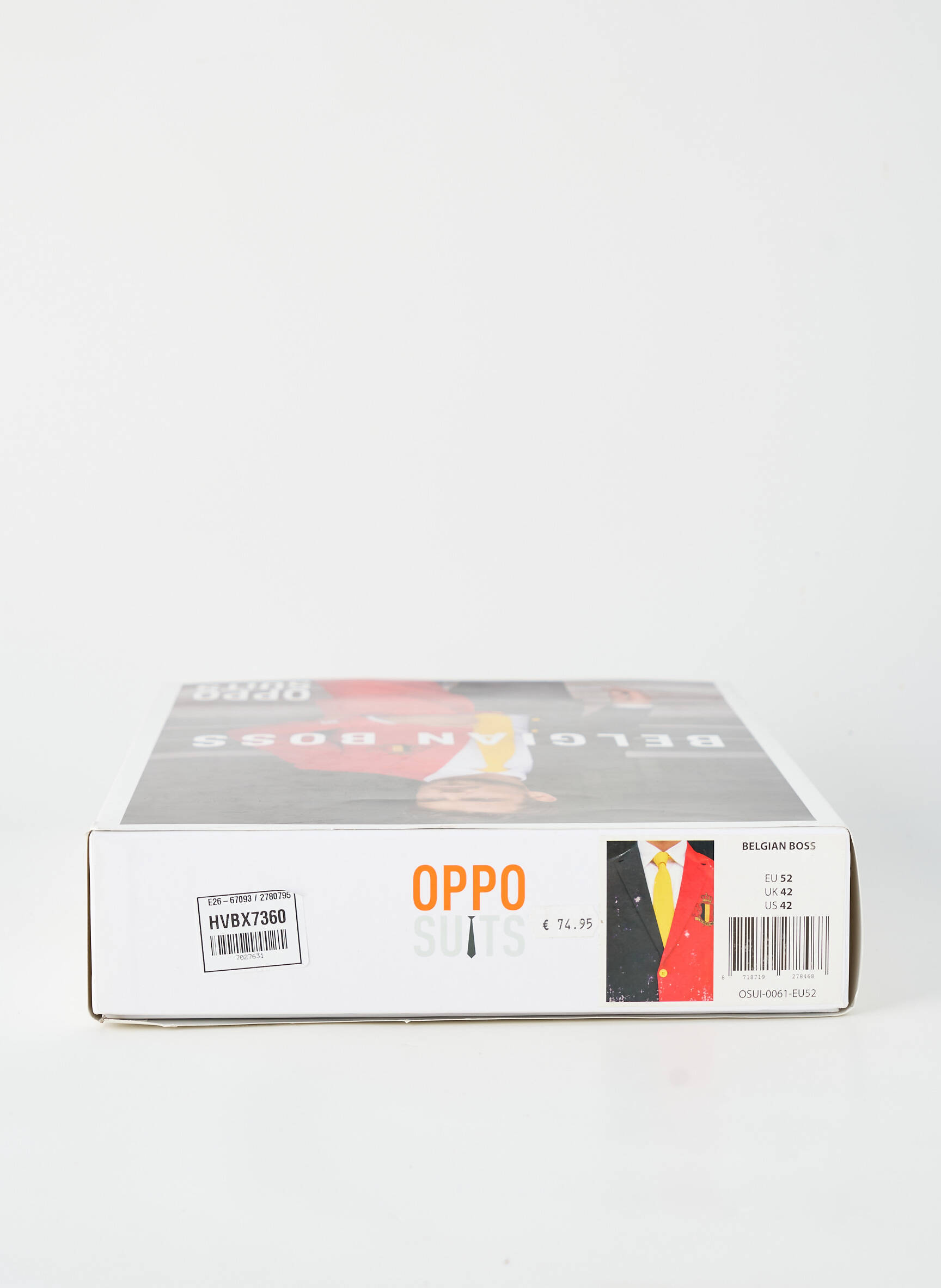 Costume de oraș roșu OPPO SUITS bărbat