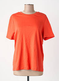 Tricou portocaliu MANGO femeie