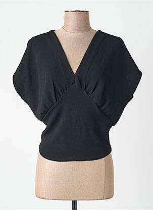 Top negru ASTRID BLACK LABEL femeie