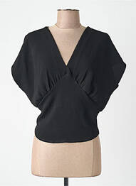 Top negru ASTRID BLACK LABEL femeie
