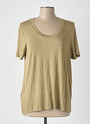 Tricou verde MANGO femeie