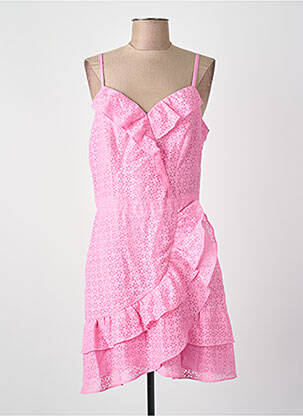 Rochie scurtă roz NAF NAF femeie