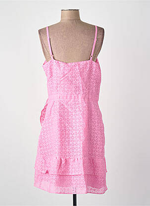 Rochie scurtă roz NAF NAF femeie
